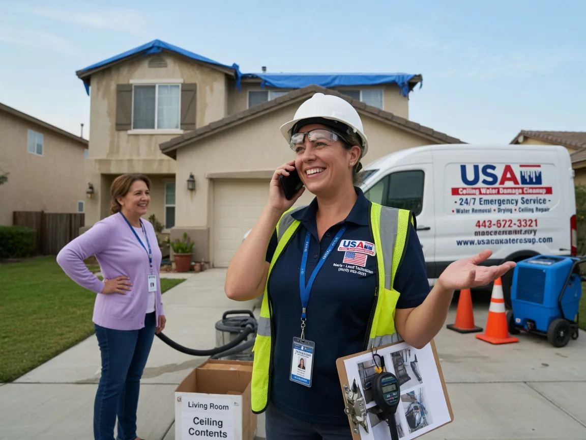Ceiling Water Damage Restoration Pinon Hills, CA FAQs